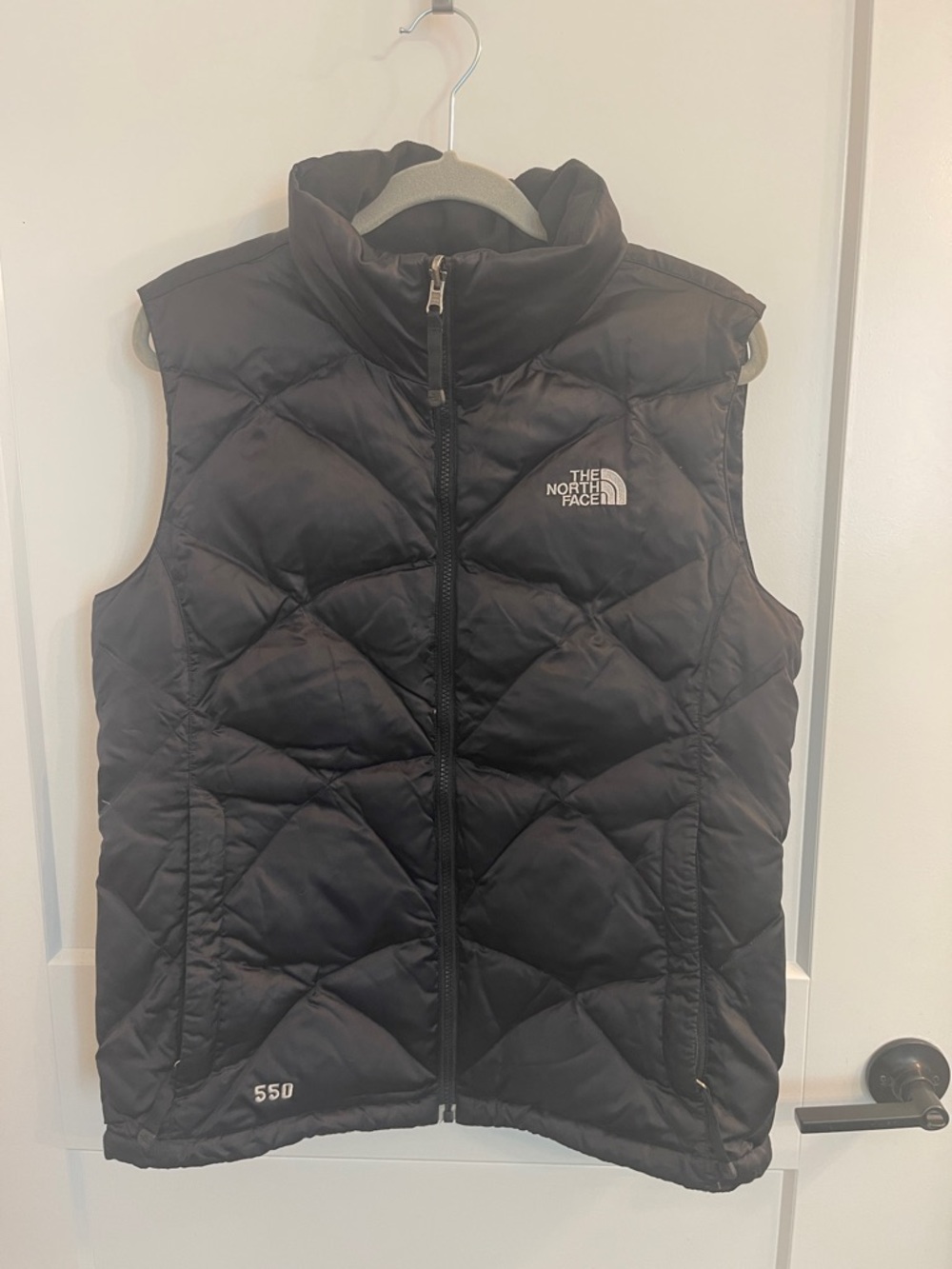 The North Face Women's Aconcagua 550 Down Puffer Vest Sz L EUC
